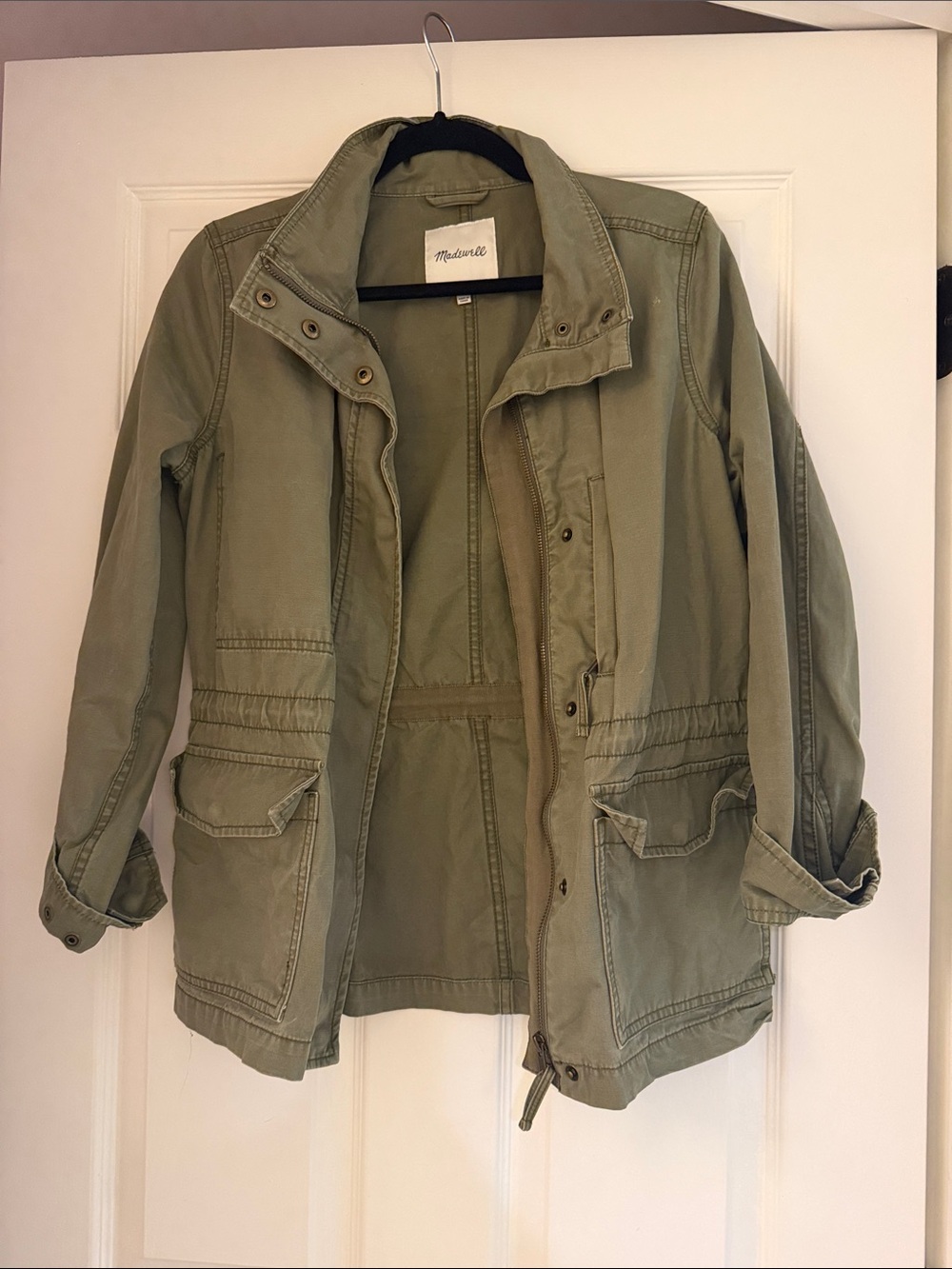 Madewell Military Green Utility Field Jacket